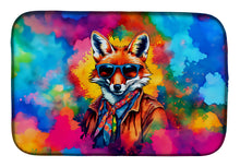 Load image into Gallery viewer, Hippie Animal Fox Dish Drying Mat