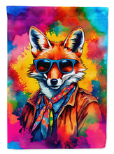 Load image into Gallery viewer, Fox Garden Flag - Hippie Aniimals - Animal-Themed Yard Decor