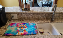 Load image into Gallery viewer, Hippie Animal Fox Dish Drying Mat