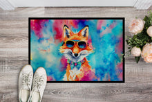 Load image into Gallery viewer, Hippie Animal Fox Doormat - 18X27 Indoor / Outdoor Rug | Made in USA