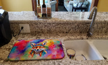Load image into Gallery viewer, Hippie Animal Fox Dish Drying Mat