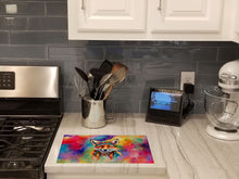 Load image into Gallery viewer, Hippie Animal Fox Glass Cutting Boards – Durable, Decorative Kitchen Art