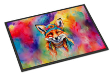 Load image into Gallery viewer, Hippie Animal Fox Doormat - 18X27 Indoor / Outdoor Rug | Made in USA