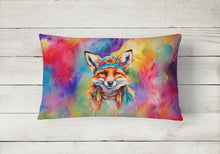 Load image into Gallery viewer, Hippie Animal Fox Throw Pillow