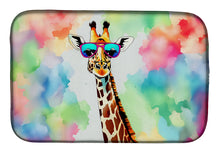 Load image into Gallery viewer, Hippie Animal Giraffe Dish Drying Mat
