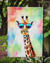 Load image into Gallery viewer, Giraffe Garden Flag - Hippie Aniimals - Animal-Themed Yard Decor