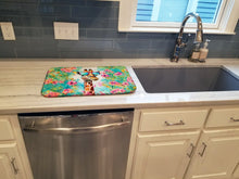 Load image into Gallery viewer, Hippie Animal Giraffe Dish Drying Mat