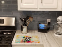 Load image into Gallery viewer, Hippie Animal Goat Glass Cutting Boards – Durable, Decorative Kitchen Art