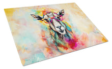 Load image into Gallery viewer, Hippie Animal Goat Glass Cutting Boards – Durable, Decorative Kitchen Art