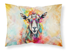 Load image into Gallery viewer, Hippie Animal Goat Standard Pillowcase – Artistic Decorative Front, White Back