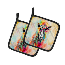 Load image into Gallery viewer, Hippie Animal Goat Pot Holders - Set of 2 Decorative Kitchen Helpers | Made in the USA