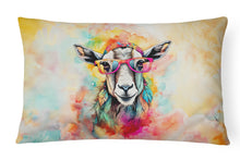 Load image into Gallery viewer, Hippie Animal Goat Throw Pillow