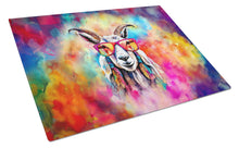 Load image into Gallery viewer, Hippie Animal Goat Glass Cutting Boards – Durable, Decorative Kitchen Art