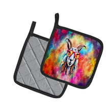 Load image into Gallery viewer, Hippie Animal Goat Pot Holders - Set of 2 Decorative Kitchen Helpers | Made in the USA