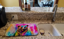 Load image into Gallery viewer, Hippie Animal Grizzly Bear Dish Drying Mat