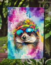 Load image into Gallery viewer, Hedgehog Garden Flag - Hippie Aniimals - Animal-Themed Yard Decor