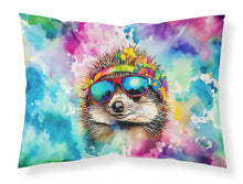 Load image into Gallery viewer, Hippie Animal Hedgehog Standard Pillowcase – Artistic Decorative Front, White Back