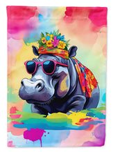 Load image into Gallery viewer, Hippie Animal Hippopotamus House Flag