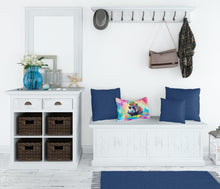 Load image into Gallery viewer, Hippie Animal Hippopotamus Throw Pillow