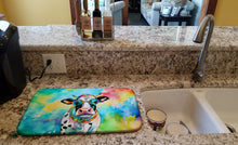 Load image into Gallery viewer, Hippie Animal Cow Dish Drying Mat