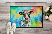 Load image into Gallery viewer, Hippie Animal Cow Doormat-24x36 Indoor / Outdoor Rug | Made in USA