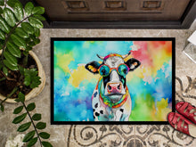 Load image into Gallery viewer, Hippie Animal Cow Doormat-24x36 Indoor / Outdoor Rug | Made in USA