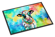 Load image into Gallery viewer, Hippie Animal Cow Doormat-24x36 Indoor / Outdoor Rug | Made in USA