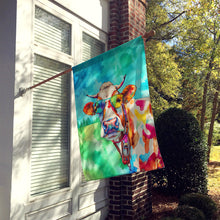 Load image into Gallery viewer, Hippie Animal Cow House Flag