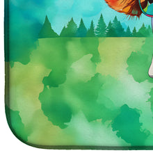 Load image into Gallery viewer, Hippie Animal Cow Dish Drying Mat