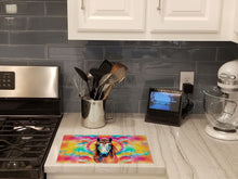 Load image into Gallery viewer, Hippie Animal Horse Glass Cutting Boards – Durable, Decorative Kitchen Art