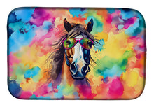 Load image into Gallery viewer, Hippie Animal Horse Dish Drying Mat