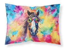 Load image into Gallery viewer, Hippie Animal Horse Standard Pillowcase – Artistic Decorative Front, White Back