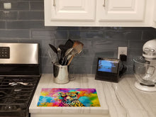 Load image into Gallery viewer, Hippie Animal Leopard Glass Cutting Boards – Durable, Decorative Kitchen Art