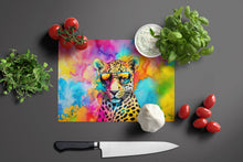 Load image into Gallery viewer, Hippie Animal Leopard Glass Cutting Boards – Durable, Decorative Kitchen Art