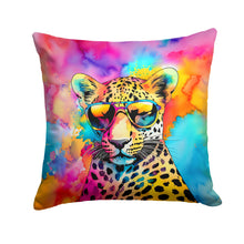 Load image into Gallery viewer, Hippie Animal Leopard Throw Pillow - 14x14 Decorative Pillow – Art for Your Home &amp; Patio