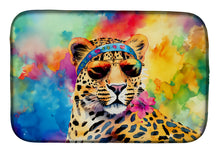 Load image into Gallery viewer, Hippie Animal Leopard Dish Drying Mat