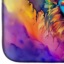 Load image into Gallery viewer, Hippie Animal Lion Dish Drying Mat