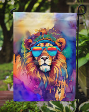 Load image into Gallery viewer, Lion Garden Flag - Hippie Aniimals - Animal-Themed Yard Decor