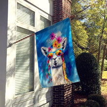 Load image into Gallery viewer, Hippie Animal Llama House Flag