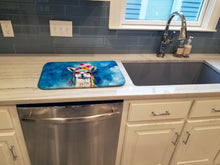 Load image into Gallery viewer, Hippie Animal Llama Dish Drying Mat