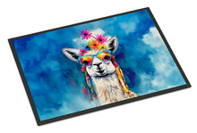 Load image into Gallery viewer, Hippie Animal Llama Doormat-24x36 Indoor / Outdoor Rug | Made in USA