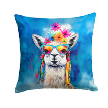 Load image into Gallery viewer, Hippie Animal Llama Throw Pillow