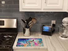 Load image into Gallery viewer, Hippie Animal Llama Glass Cutting Boards – Durable, Decorative Kitchen Art