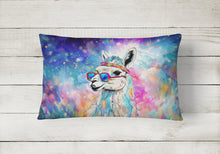 Load image into Gallery viewer, Hippie Animal Llama Throw Pillow