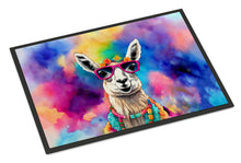 Load image into Gallery viewer, Hippie Animal Llama Doormat - 18X27 Indoor / Outdoor Rug | Made in USA