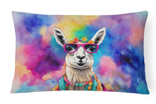 Load image into Gallery viewer, Hippie Animal Llama Throw Pillow