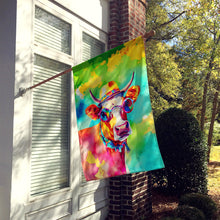 Load image into Gallery viewer, Hippie Animal Malvi Cow House Flag