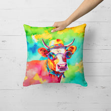 Load image into Gallery viewer, Hippie Animal Malvi Cow Throw Pillow