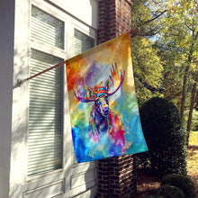 Load image into Gallery viewer, Hippie Animal Moose House Flag