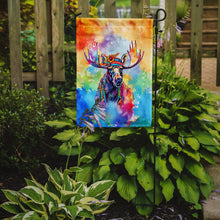 Load image into Gallery viewer, Moose Garden Flag - Hippie Aniimals - Animal-Themed Yard Decor
